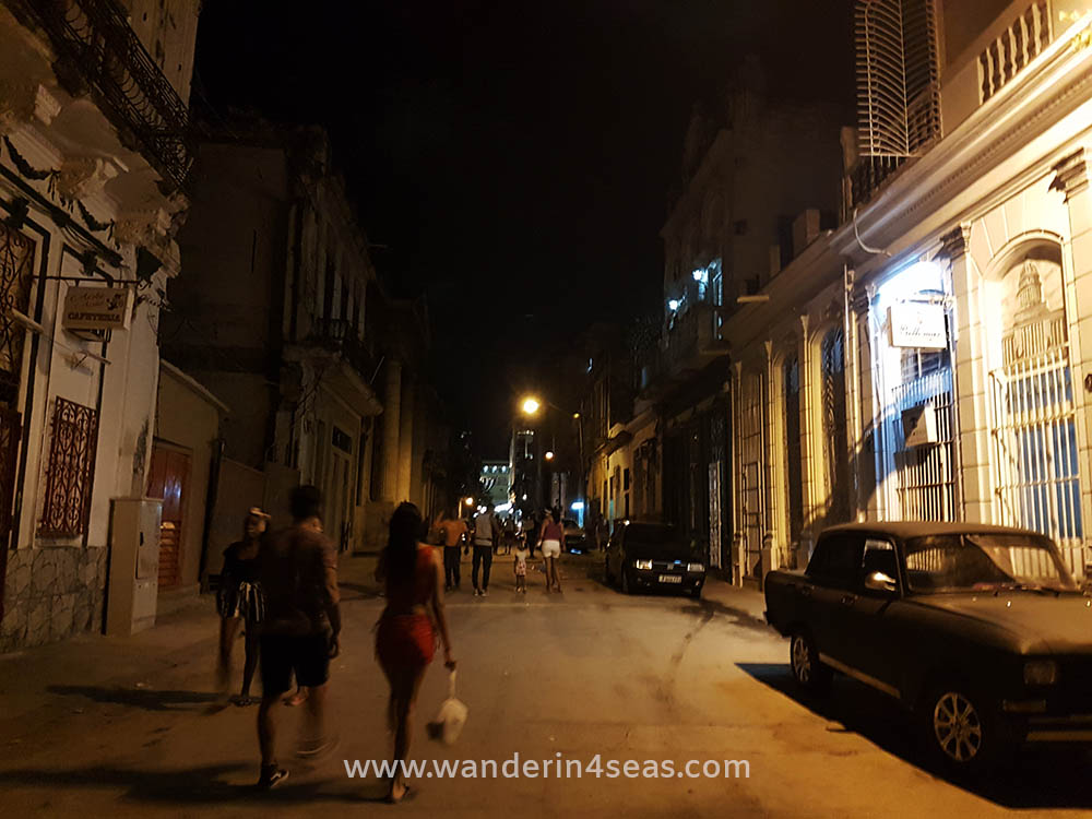 Havana at night